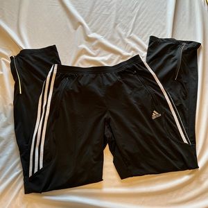 Adidas Clima 365 Black Zip Bottoms